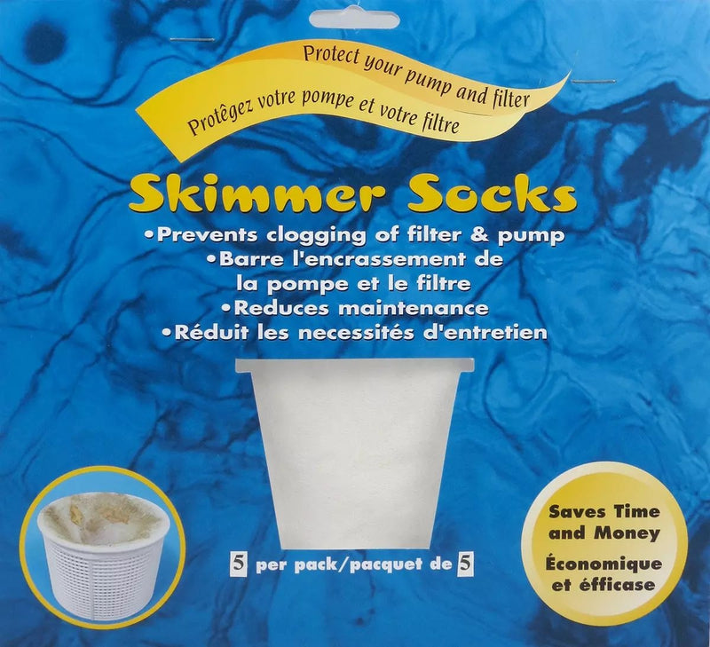 Aquarius Pool Skimmer Socks for Baskets & Skimmers, 5-pk S5