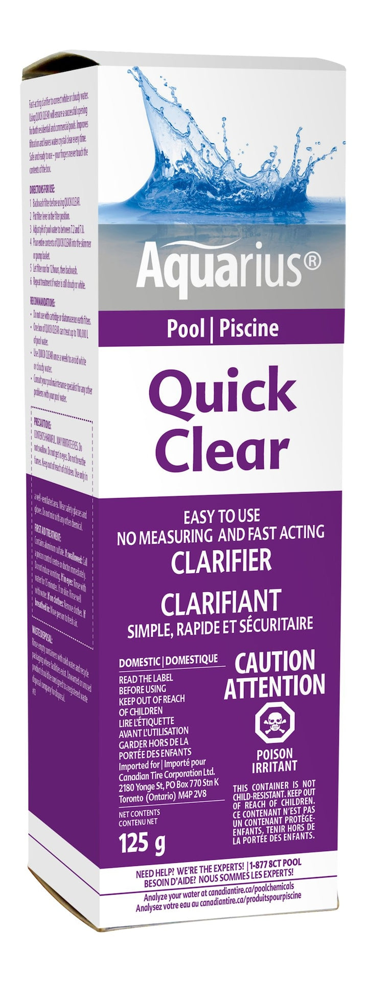 Aquarius Quick Clear Pool Clarifier X3