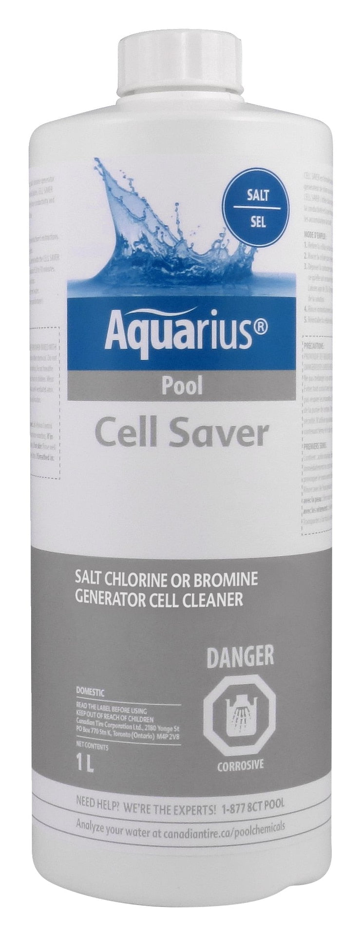 Aquarius Salt Pool Cell Saver, 1-L S7