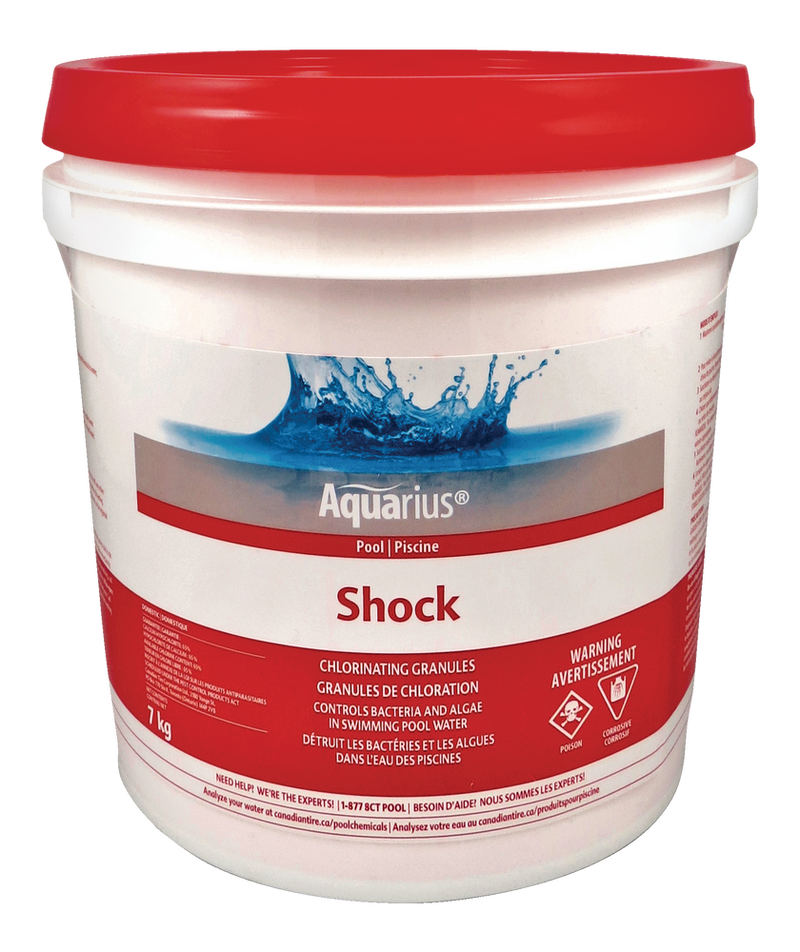 Aquarius Shock Granular Chlorine Shock, 7-kg Q1