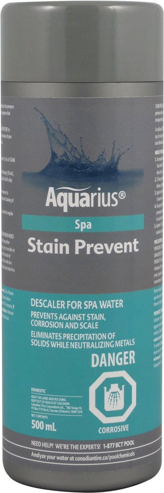 Aquarius Spa Stain Prevent, 500mL T0
