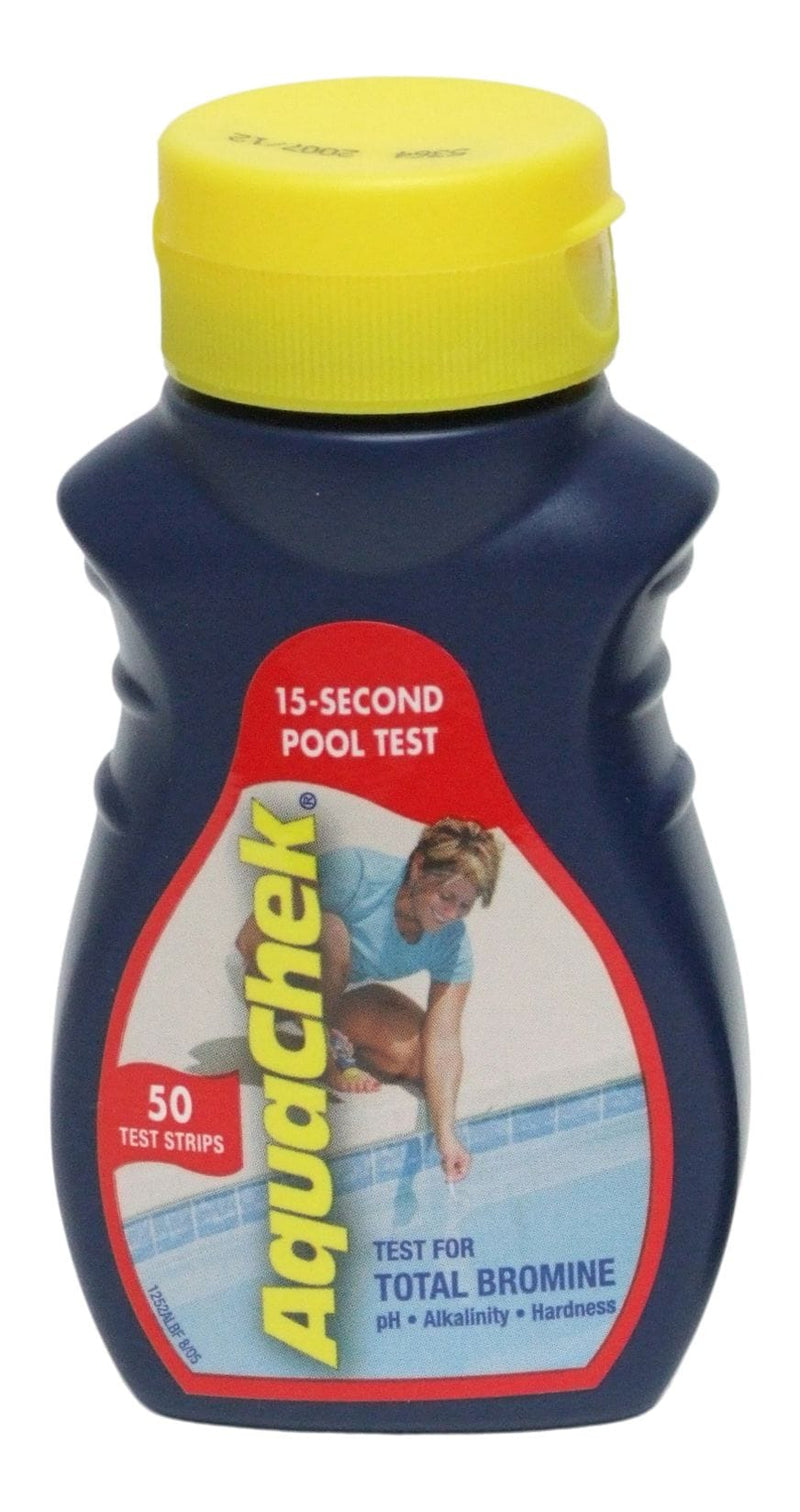 Aquarius Stabilized Pool & Spa Bromine Test Strips, Red W3