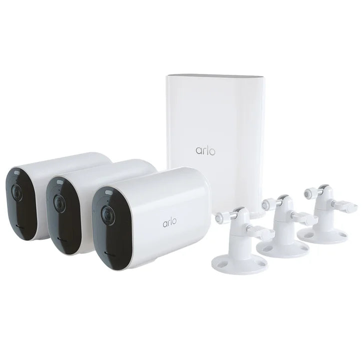 Arlo Pro 4 XL 3 Camera Security Bundle Y9