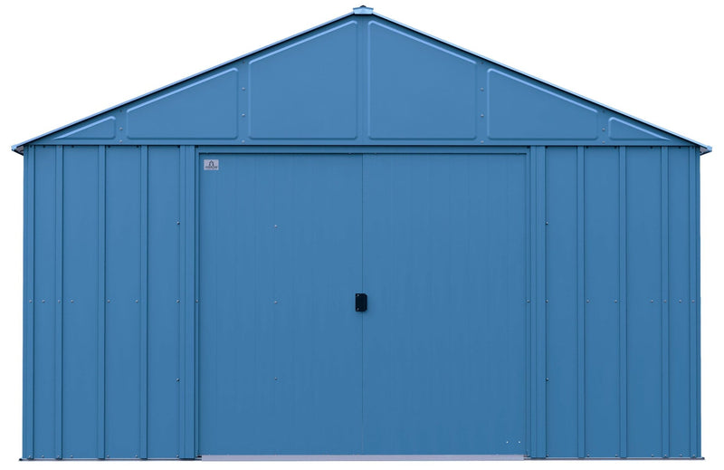 Arrow Classic 12x12-ft Blue Grey Corrosion-Resistant Steel Shed B6