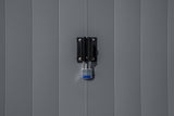 Arrow Classic 12x12-ft Charcoal Corrosion-Resistant Metal Shed
