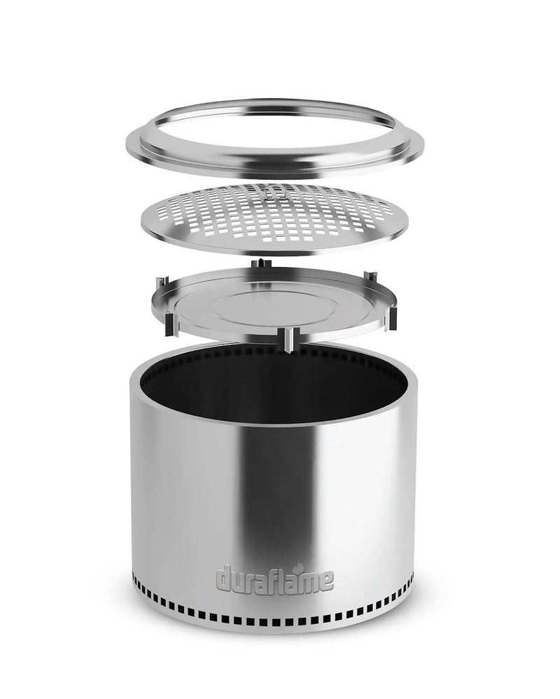 As Seen On TV Duraflame Smokeless Fire Pit, 19-in H8