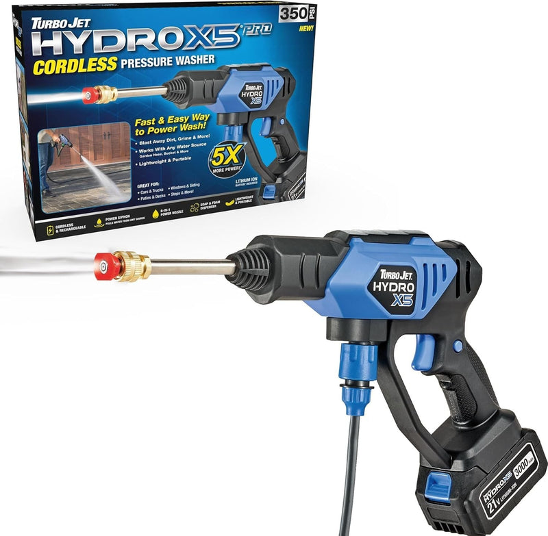 As Seen On TV TurboJet Cordless Pressure Washer Z0