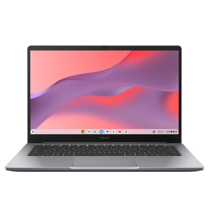 ASUS Chromebook CM14 Laptop, 14” 16:9 FHD (1920 x 1080) Display, MediaTek Kompanio 540 Processor, 64GB eMMC Storage, 4GB RAM, ChromeOS, Misty Grey X0