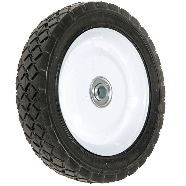 Atlas Steel Mower Wheel with Ball Bearings, 7-in F5