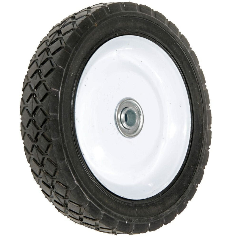 Atlas Steel Mower Wheel with Ball Bearings, 7-in F5