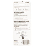 Atlas Universal Lawn Mower Wheel Bolts, 2-pk, 1-1/2-in