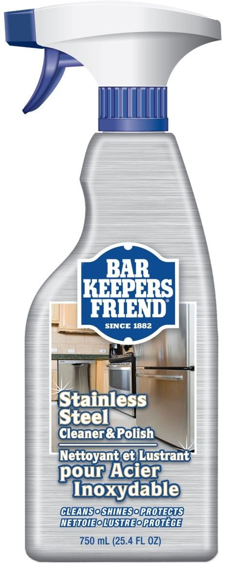 Bar Keepers Friend Stainless Steel Cleaner, 750-mL E4