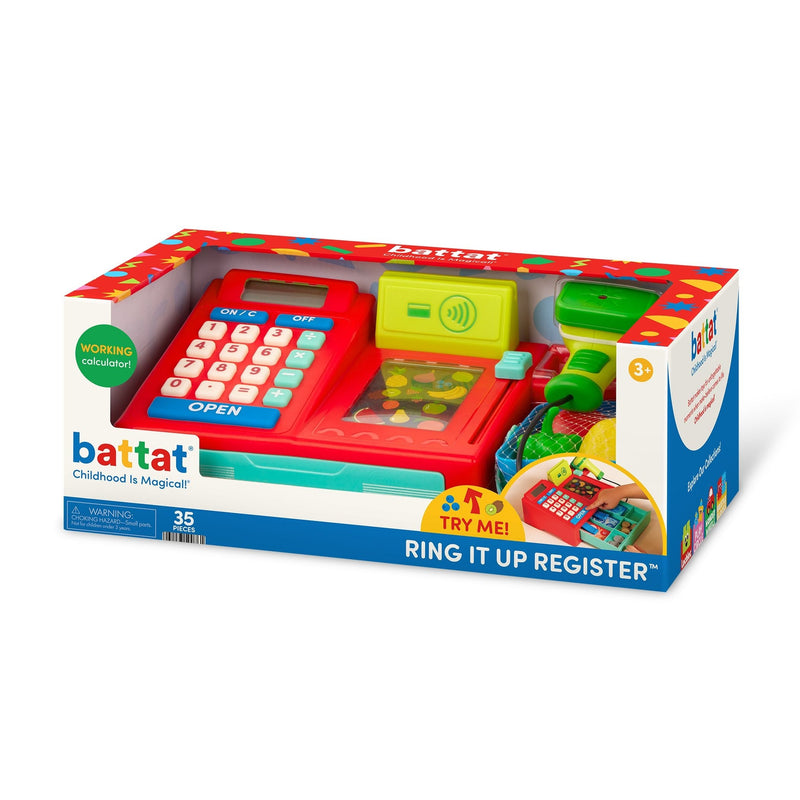 Battat Ring It Up Interactive Cash Register Set, 35-pc W9