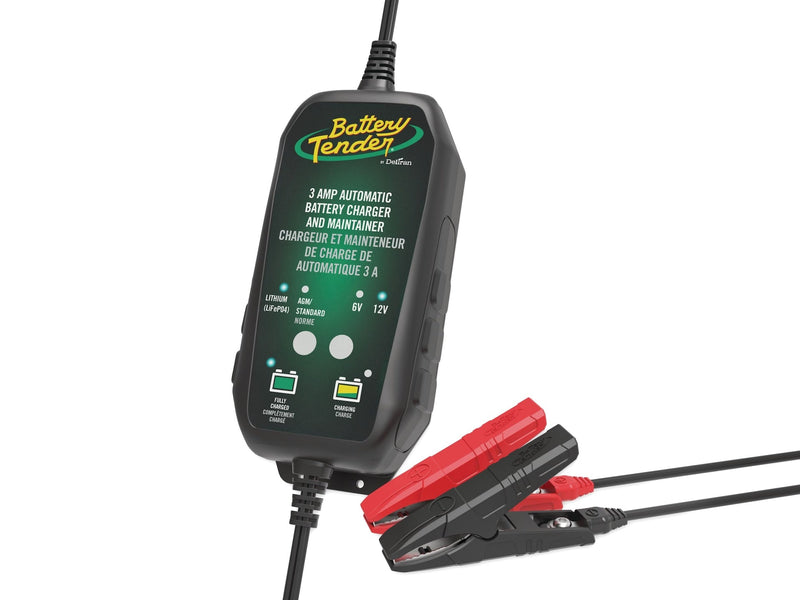 Battery Tender Smart Battery Charger/Maintainer, 3-Amp, 6V/12V J2