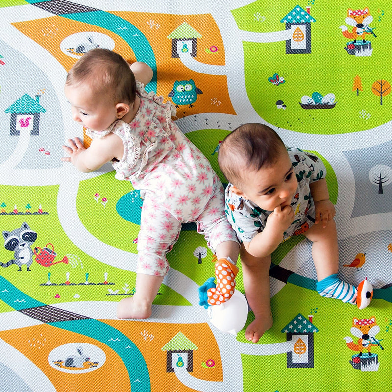 Bblüv Mülti BPA-Free Water-Resistant Miles Playmat N3