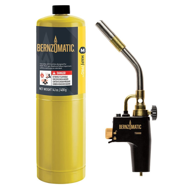 Bernzomatic TS8000 MAP-Pro Max-Heat Propane Torch Kit, 400-g N3