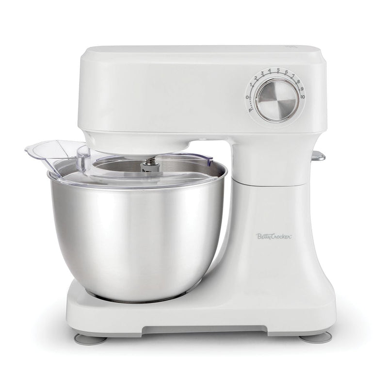 Betty Crocker 300W 10-Speed Stand Mixer, White P5