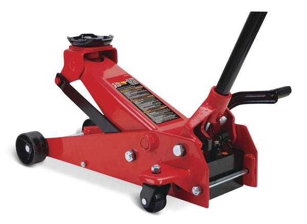Big Red Heavy-Duty + Garage Floor Jack with Quick Start, 3.5-Ton Z1