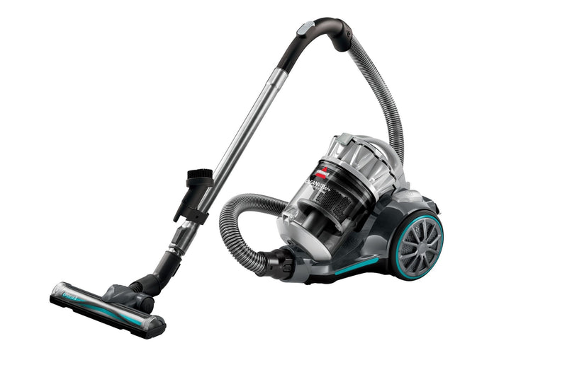 BISSELL CleanView Plus Multi-Cyclonic Lightweight Bagless Corded Canister Vacuum Cleaner, Silver L5
