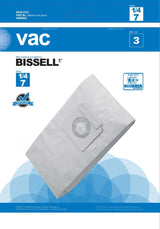 Bissell Type 1, 4 & 7 Replacement Allergen Vacuum Cleaner Bags, 3-pk