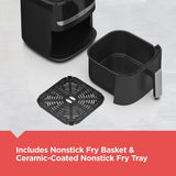 Black & Decker 8-in-1 Digital Air Fryer with Non-Stick Cooking Basket, 6-qt