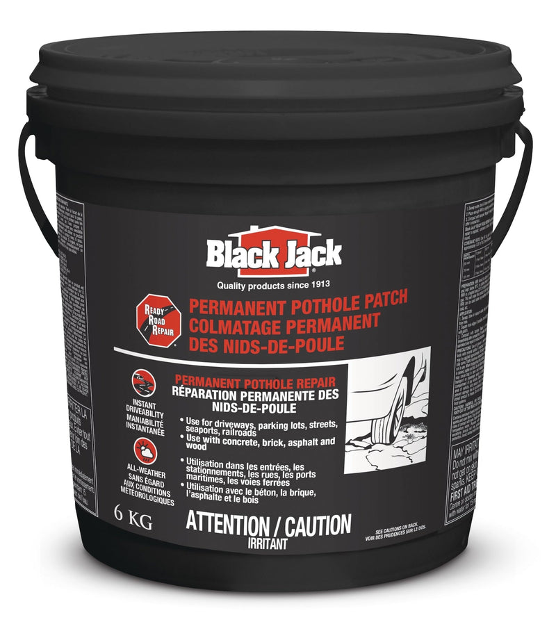 Black Jack Ready Cold Patch, Permanent Pothole Patch O6