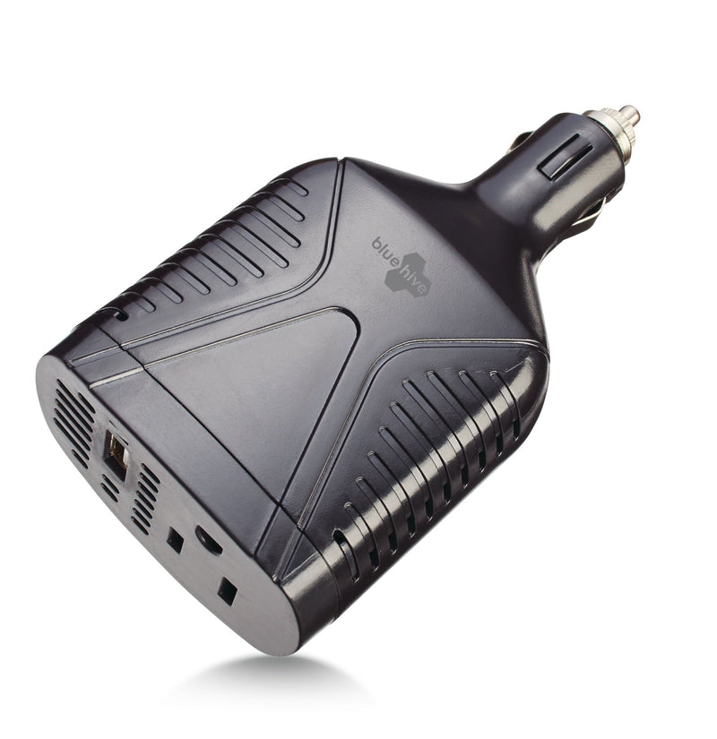 Bluehive 75W Car Power Inverter with USB Port V5