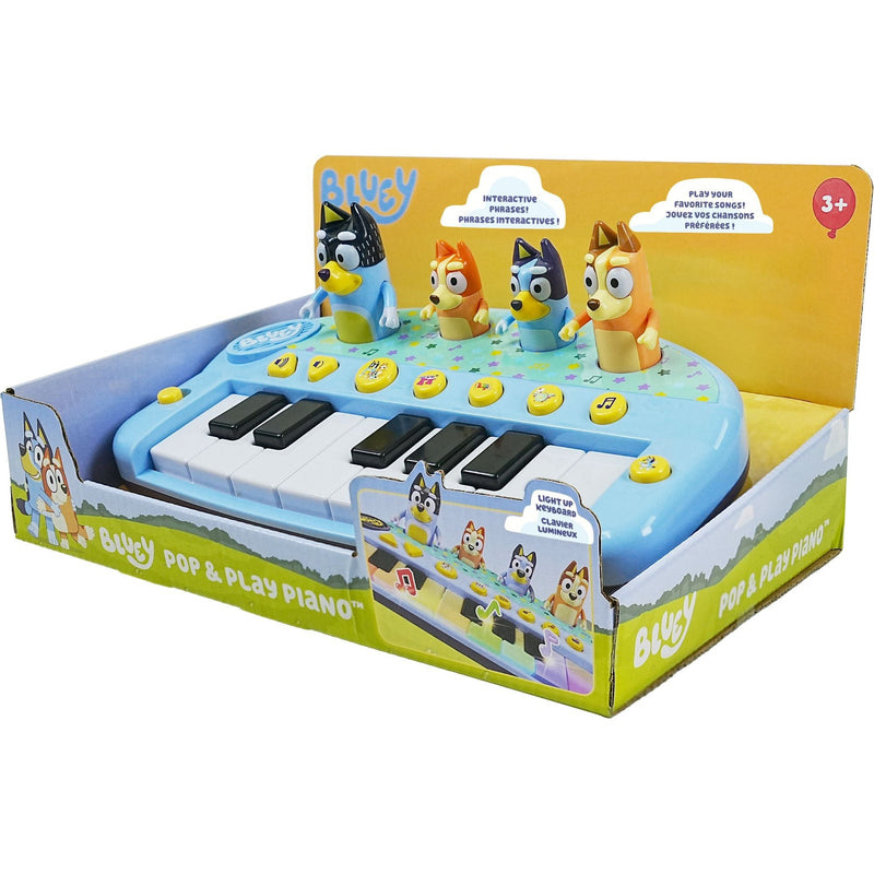 Bluey Pop and Play Piano, Blue U2