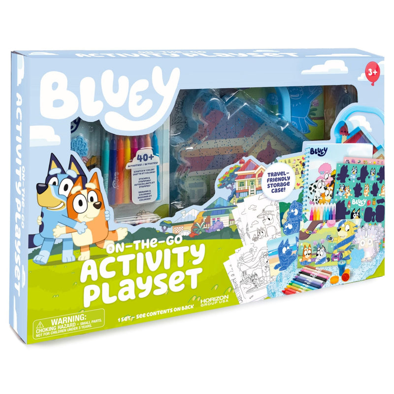 Bluey Ultimate On The Go Activity Playset for Ages 4+ C5