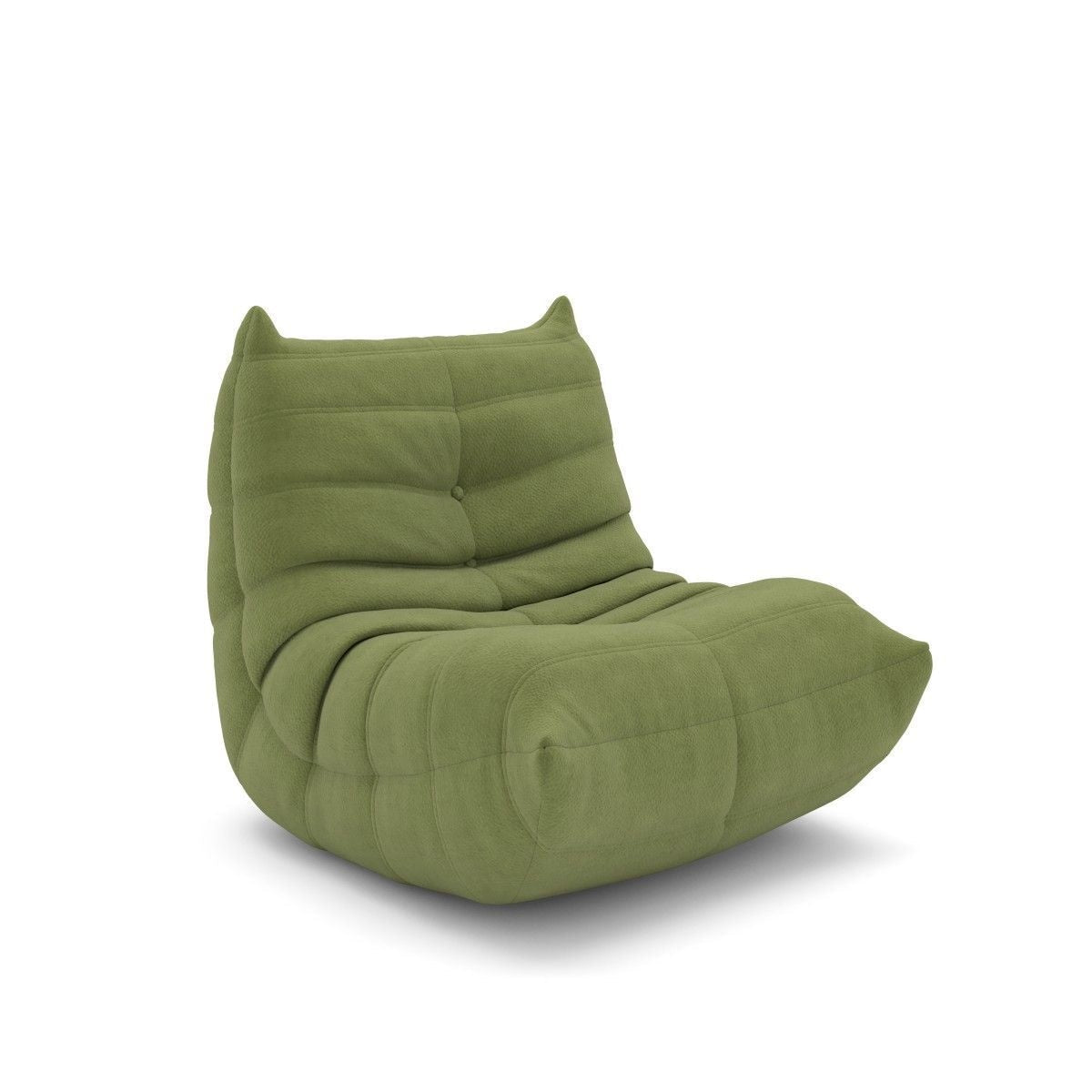 Brassex Cairo Sage All-Foam Armless Children's Chair