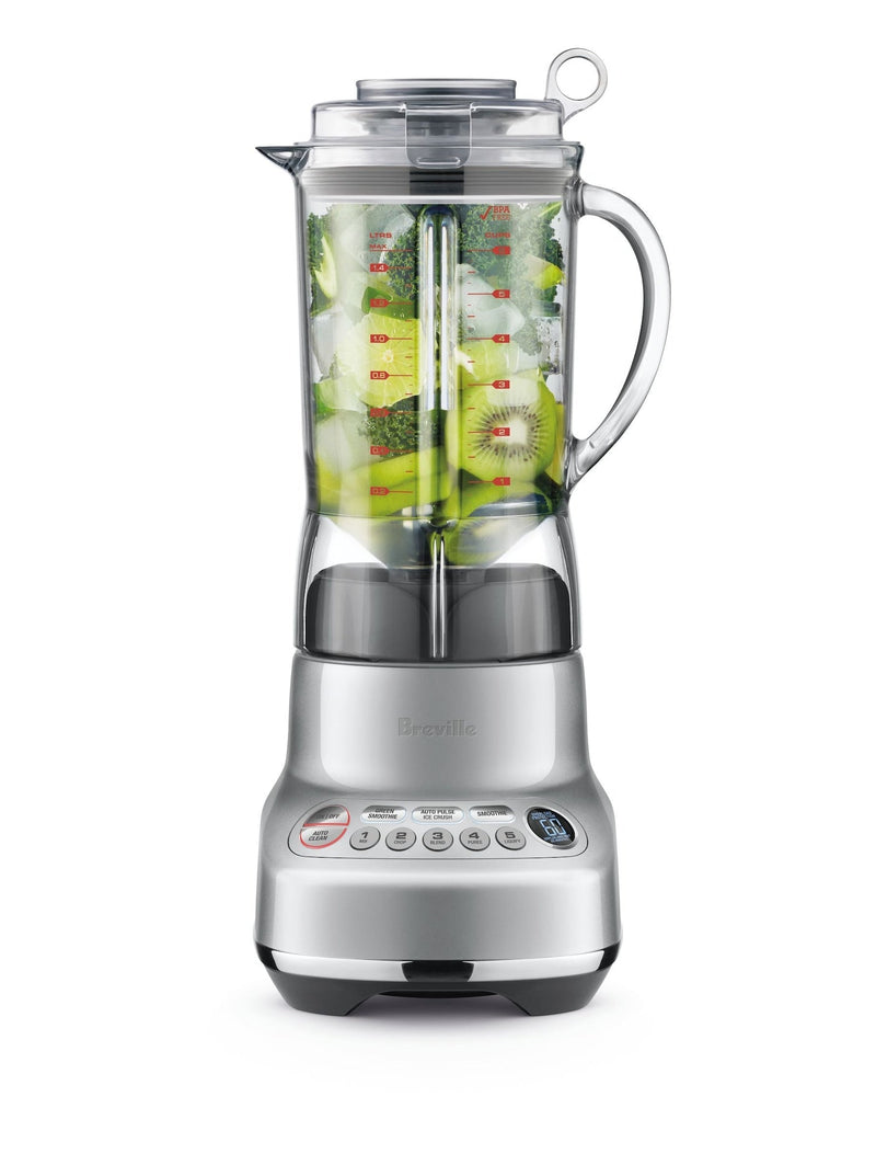 Breville Fresh & Furious Blender with LCD Display, Silver Q7