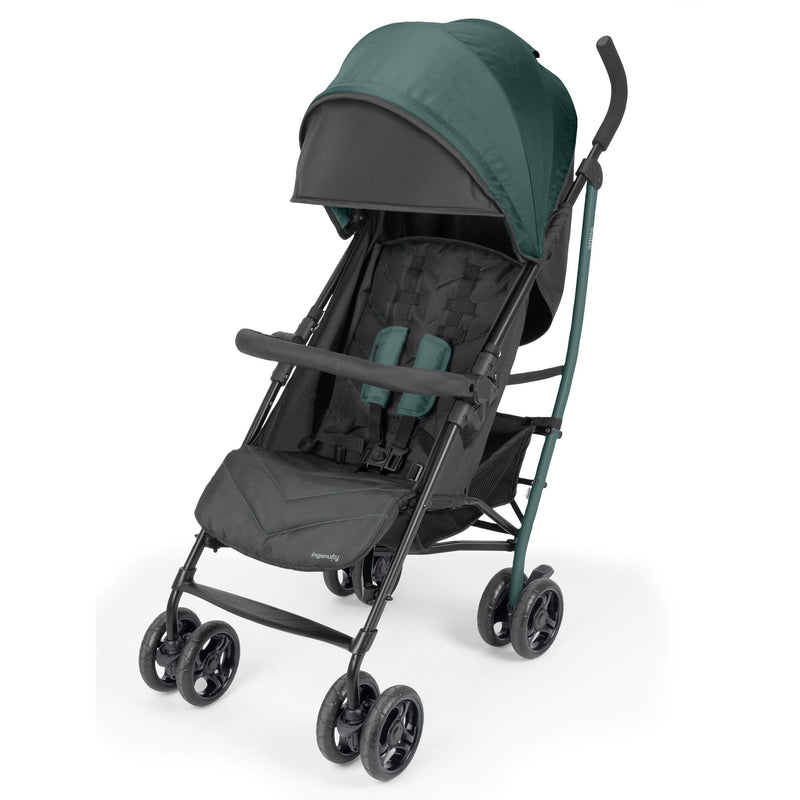 Bright Starts 3DLITE Jewel Stroller with Armbar, Green V3