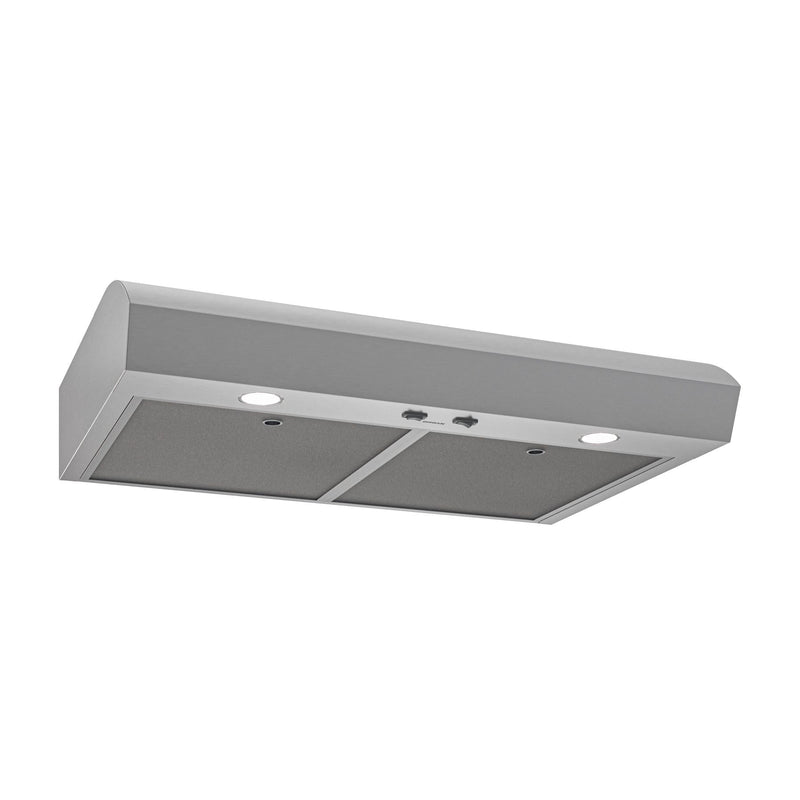 Broan NuTone Mantra1 350CFM Under Cabinet Kitchen Exhaust Fan Range Hood, 30-in U1