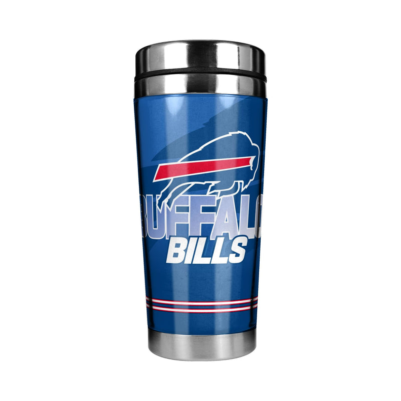 Buffalo Bills Stainless Steel Travel Mug For NFL Football Fans/Collectors, 16-oz J3