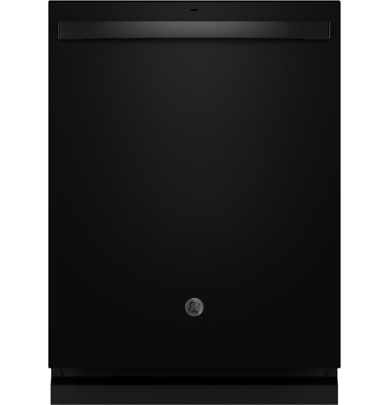 GE Top Control with Stainless Steel Interior Dishwasher with Sanitize Cycle GDT670SFVDS J1