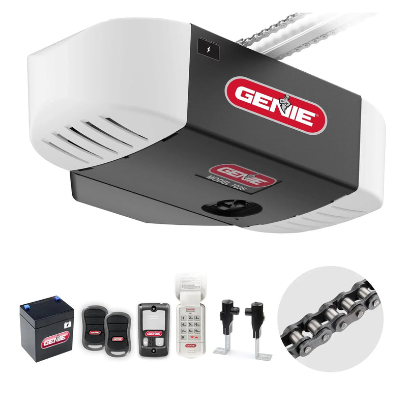 Chain Drive 750 3/4 HPc Garage Door Opener w/Battery Backup - Heavy Duty J9