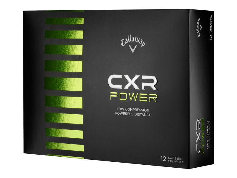 Callaway CXR Power Golf Ball, White, 12-pk K5