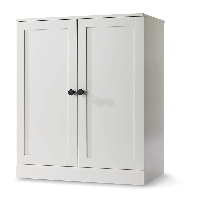 CANVAS Bellevue Modular Stackable Storage Cabinet, White U0
