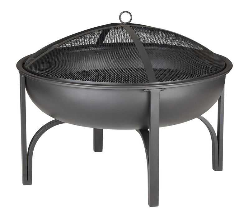 CANVAS Blairmore Outdoor Wood Burning Fire Pit, 29-in, Black M1