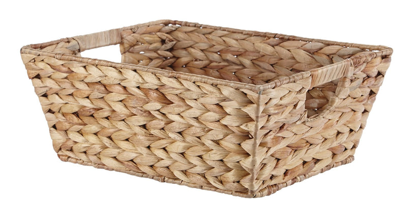CANVAS Brynn Rectangular Hand Woven Storage Basket, 14.5 x 11.8 x 5.9-in S7