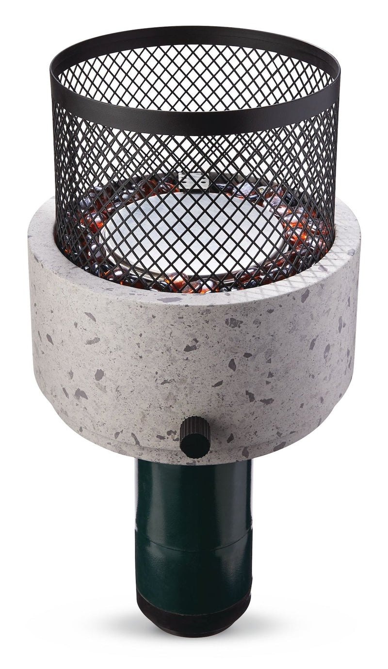 CANVAS Cinder Round Outdoor Tabletop Gas Fire Pit, 11,000 BTU D3