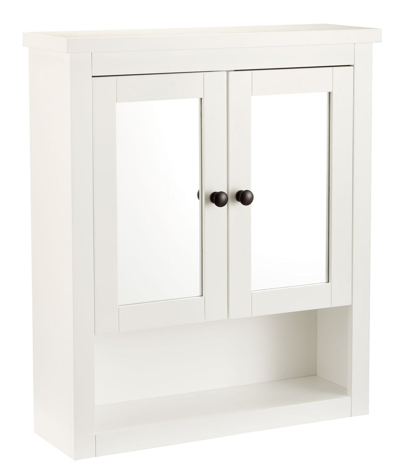 CANVAS Luxton Wall-Mount Bathroom Cabinet, White Q0