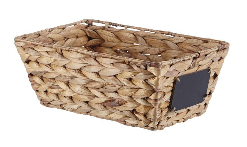 CANVAS Meg Rectangular Hand Woven Storage Basket, 12 x 8 x 5.1-in Z3