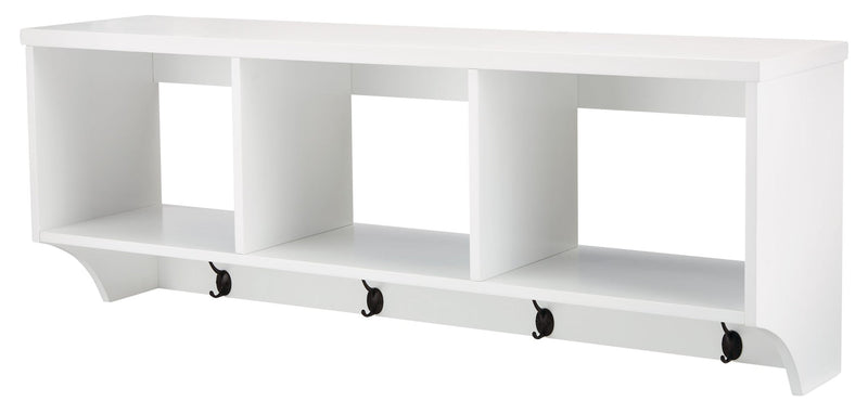 CANVAS Overbrook Entryway Wall-Mount Organizer, White F4