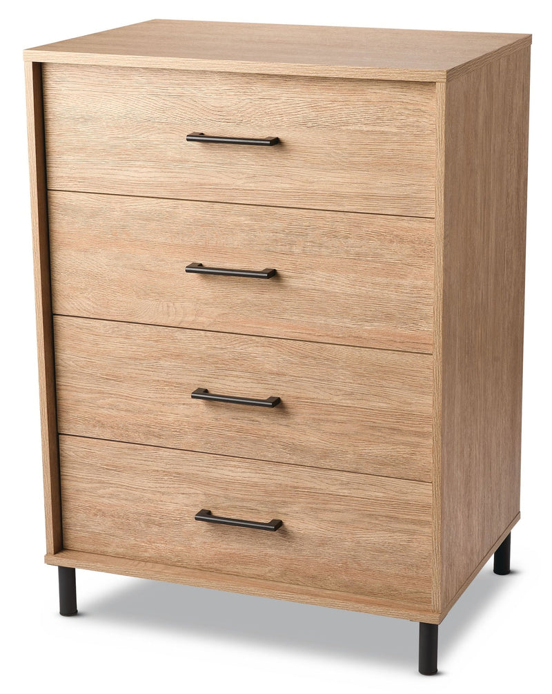 Canvas Sarnia 4-Drawer Dresser Chest, Oak E5