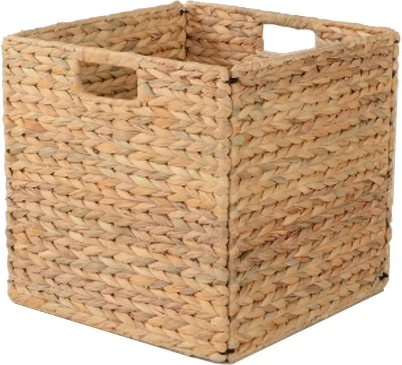CANVAS Weiss Cube Woven Natural Material Collapsible Basket, 13 x 13-in E9