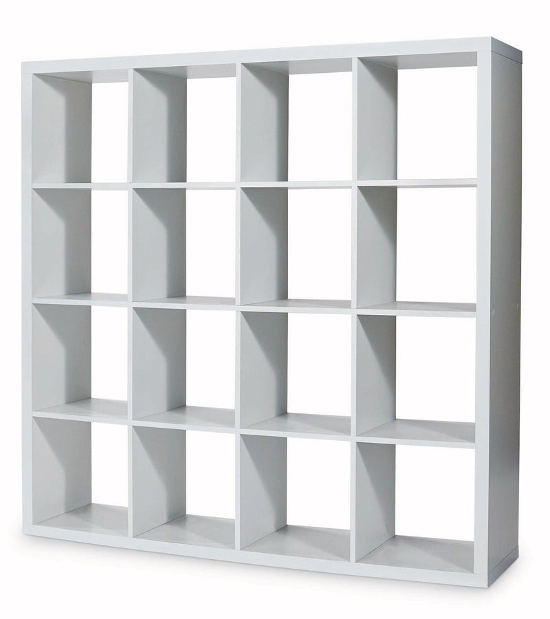 CANVAS Wilmer 16-Cube Organizer, White F5