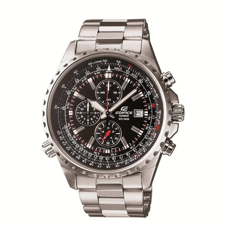 Casio Edifice Black Dial Men's Watch D1