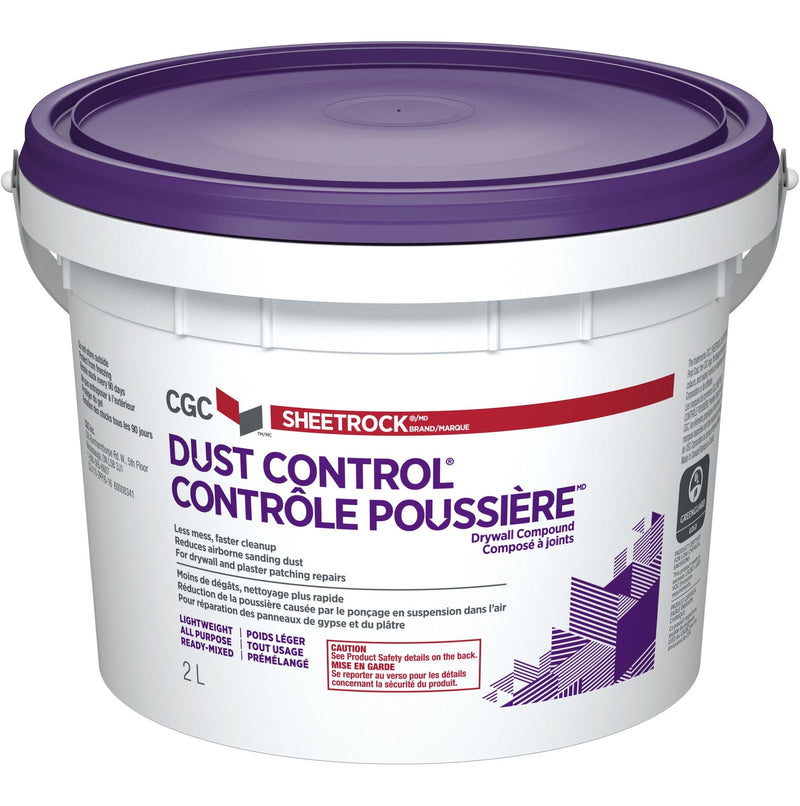 CGC Sheetrock Dust Control Drywall Compound, Ready-Mixed O8
