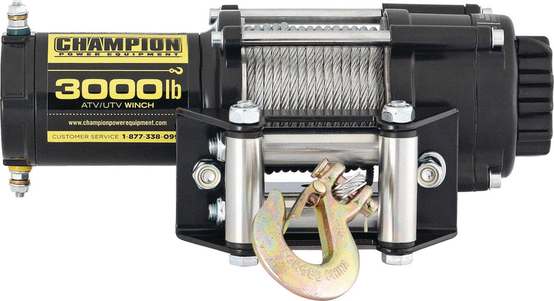 Champion Power Equipment 13050 Winch Kit, 3000-lb T6